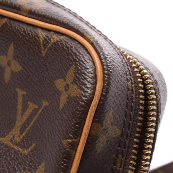 LOUIS VUITTON Brown Monogram Leather Shoulder Bag - Picture 11 of 11